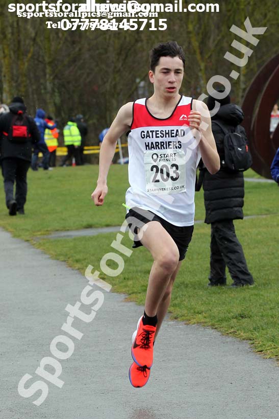 Senior mens NECAA Road Relays Champs., Hetton Lyons Oark, Hetton-le-Hole. Photo: David T. Hewitson/Sports for All Pics